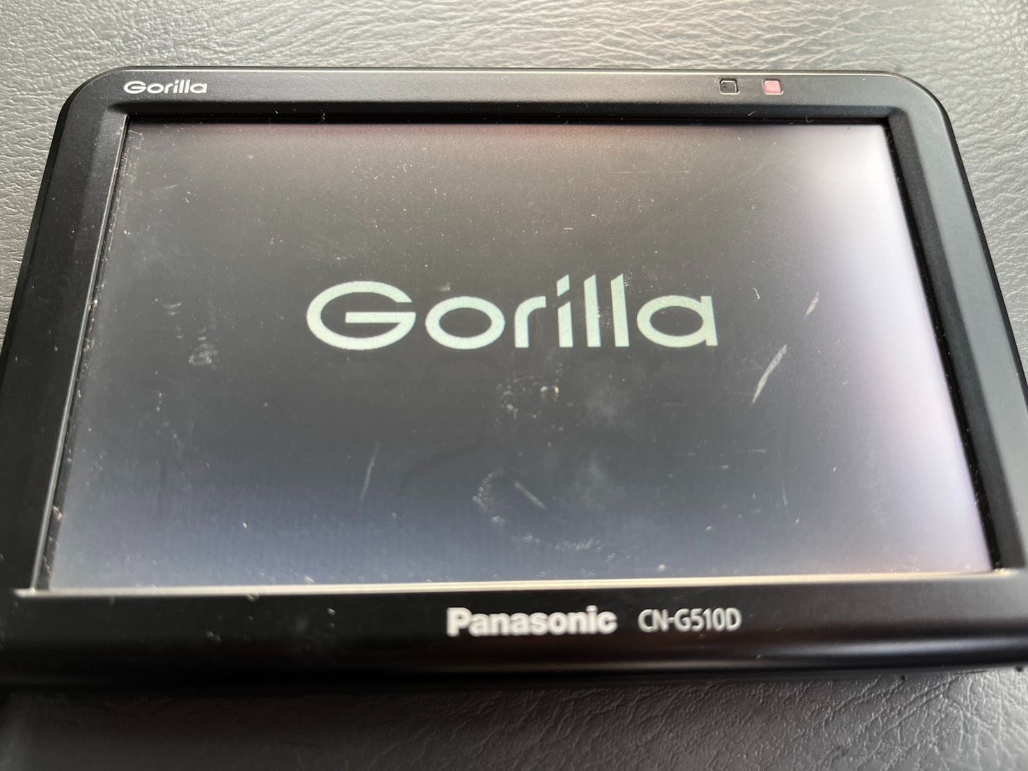 2018年製 Panasonic Gorilla ポータブルナビ CN-G700D 配線加工有 