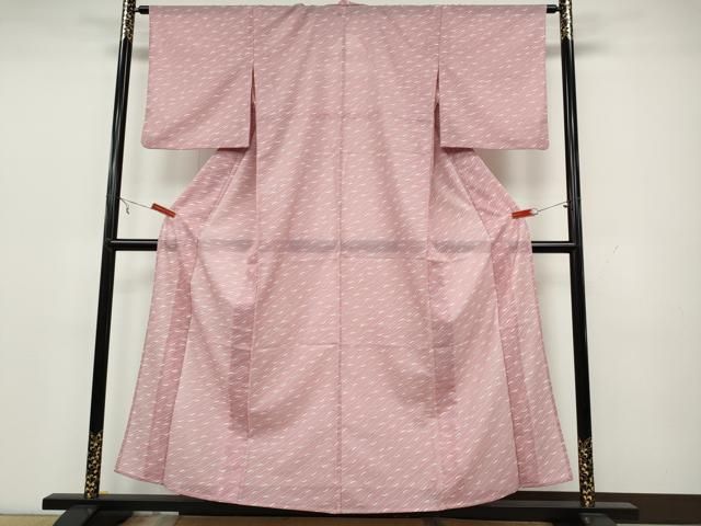平和屋着物＊夏物　小紋　絽　舞葉文　洗える着物　CAAW3071ut 平和屋着物＊夏物 小紋 絽 斜線舞葉文 洗える着物 CAAW3001ut - メルカリ