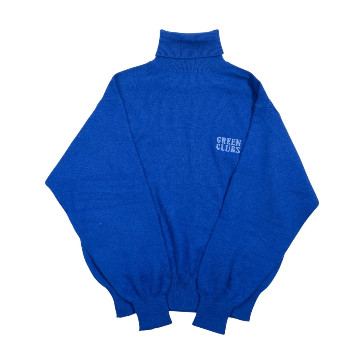 カシミヤ100% GREEN CLUBS グリーンクラブ タートルネック ニット 