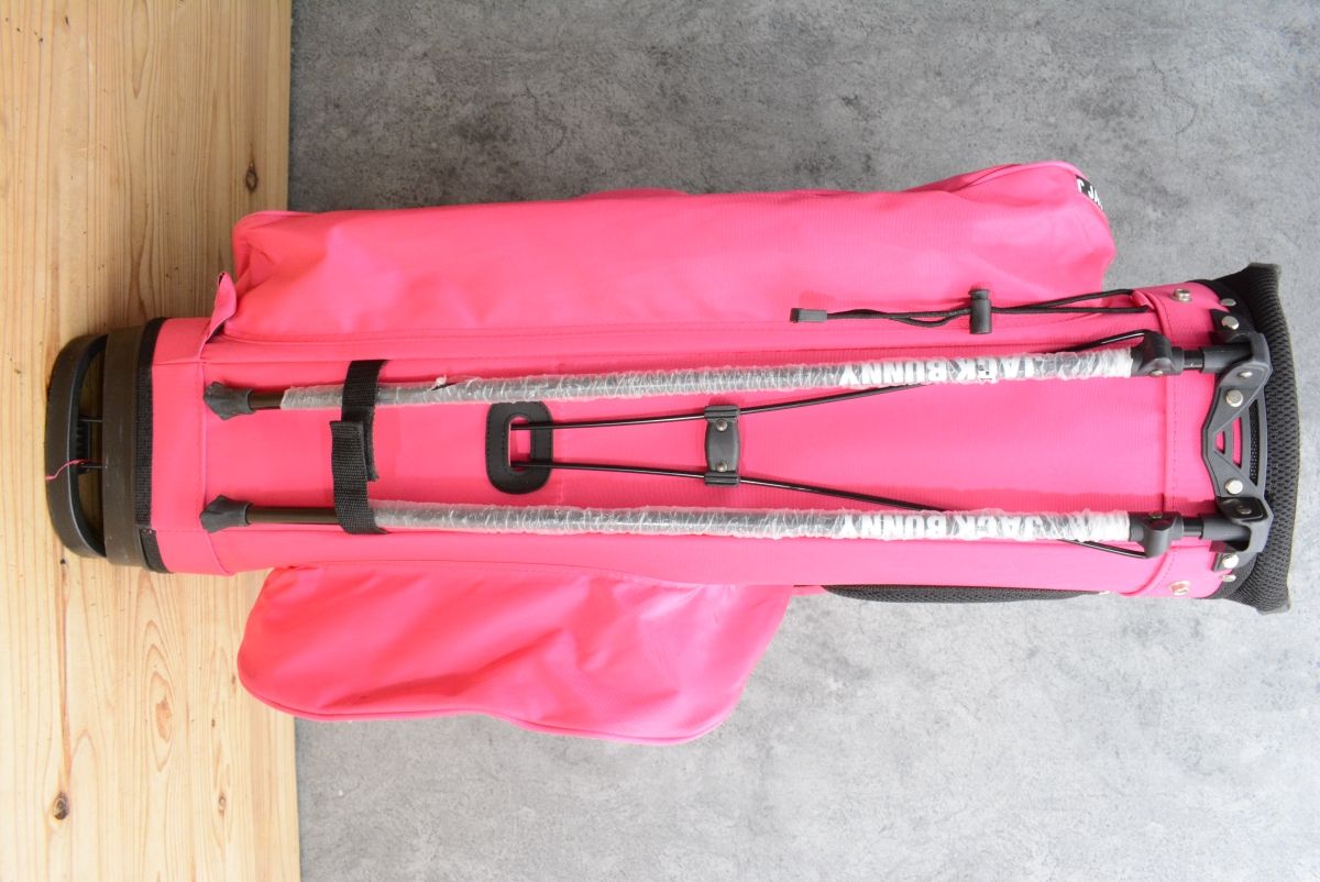  ジャックバニー スタンド式キャディバッグ ピンク 8 000 19 800 練習ネット ゴルフバッグ キャディバッグ ゴルフ