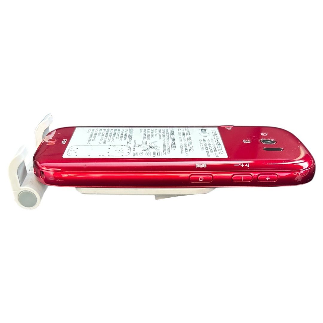 らくらくスマートフォン3 F-06F 赤 SIMフリー 中古 - メルカリ