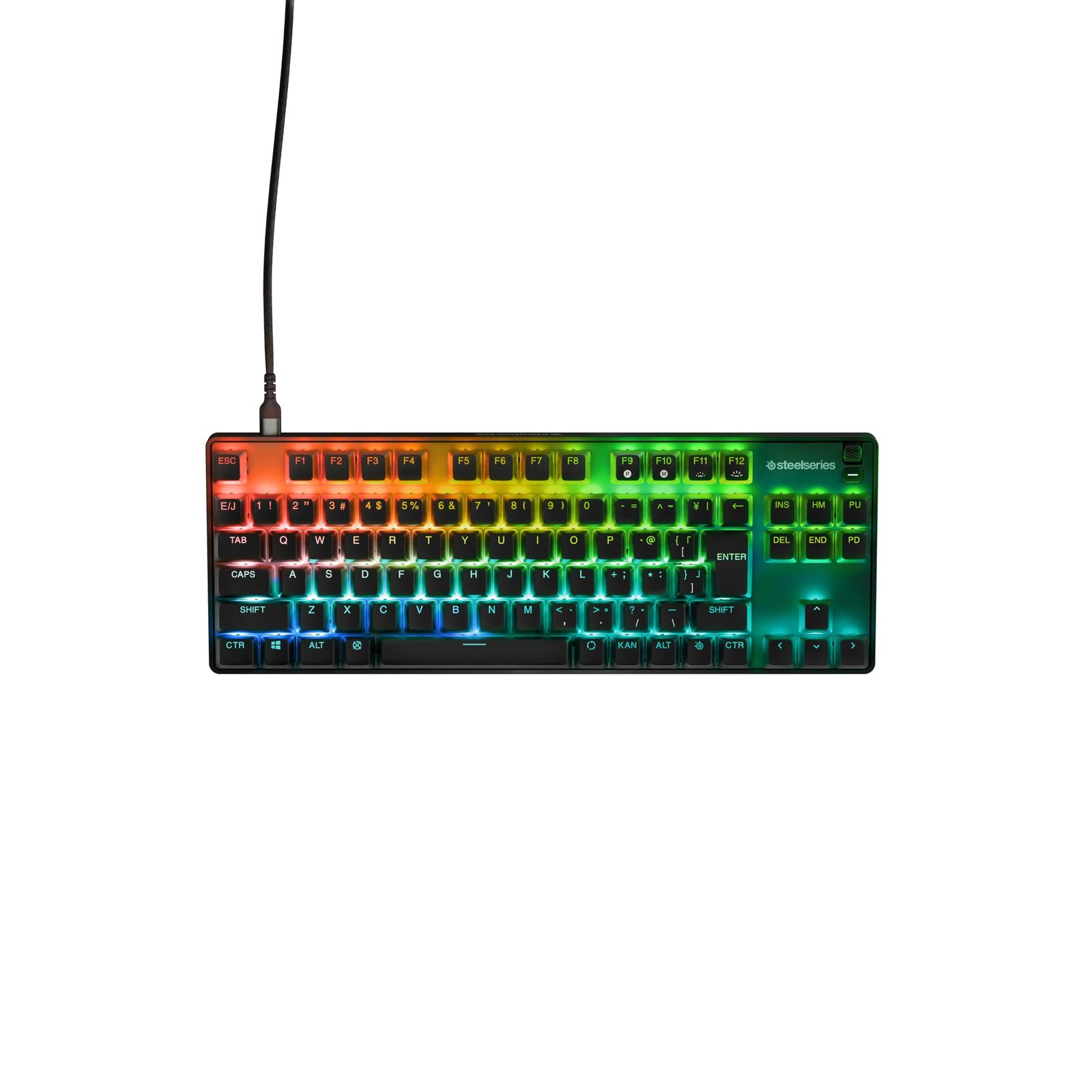 SteelSeries ゲーミングキーボード テンキーレス 搭載 ラピッド SteelSeries ゲーミングキーボード テンキーレス 搭載 ラピッド