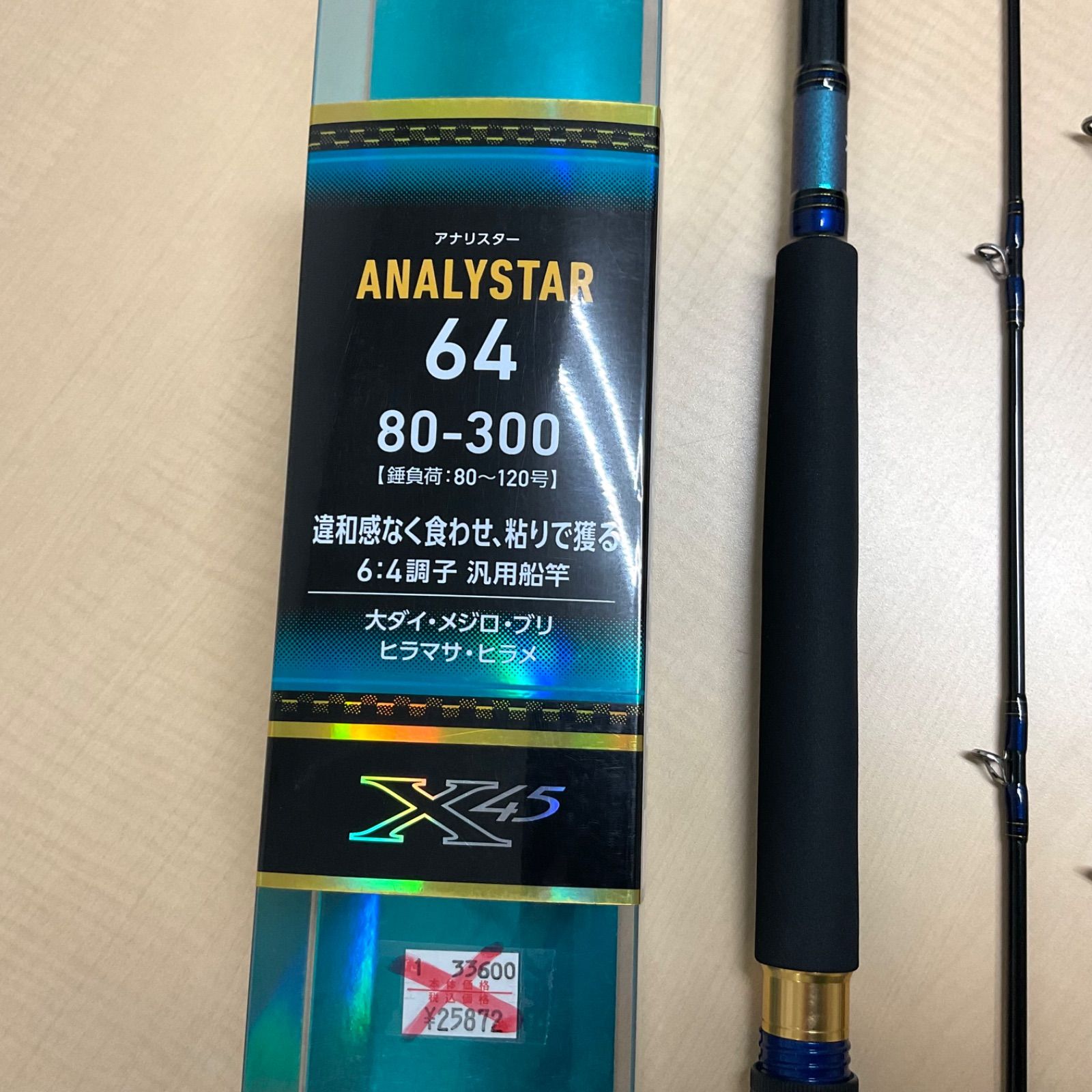 ダイワ 16'アナリスター64 80−300 デッドストック船竿 - メルカリ
