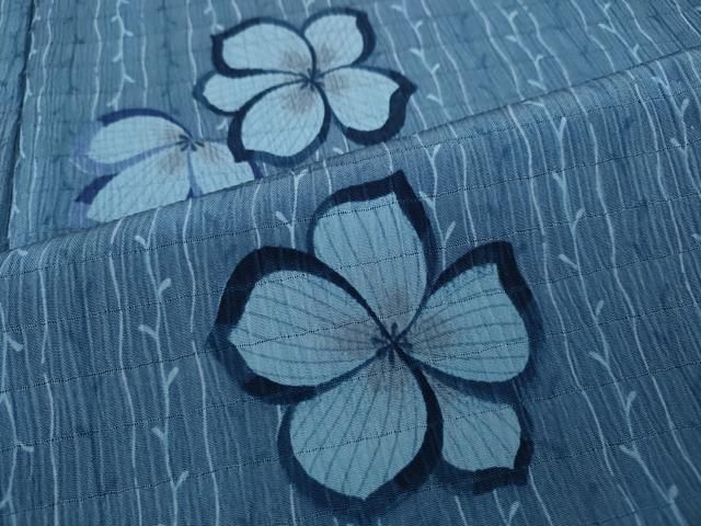 平和屋着物＊夏物　小紋　絽　舞花文　洗える着物　CABB1710ou 平和屋着物＊夏物 小紋 絽 舞花文 洗える着物 CAAV2877ut - メルカリ