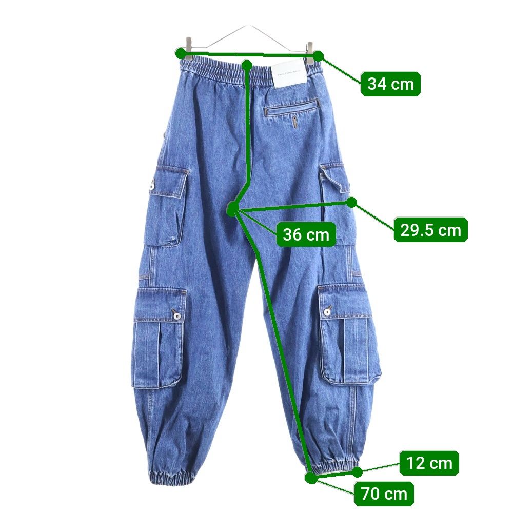 Feng Chen Wang (フェン チェン ワン) WASHED JEANS デニム Feng Chen Wang (フェン チェン ワン) WASHED JEANS デニム