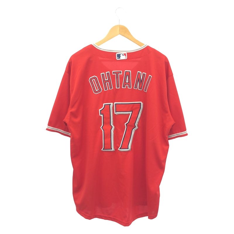 中古】NIKE Angels 大谷翔平ユニフォーム サイズL 赤[91] - メルカリ