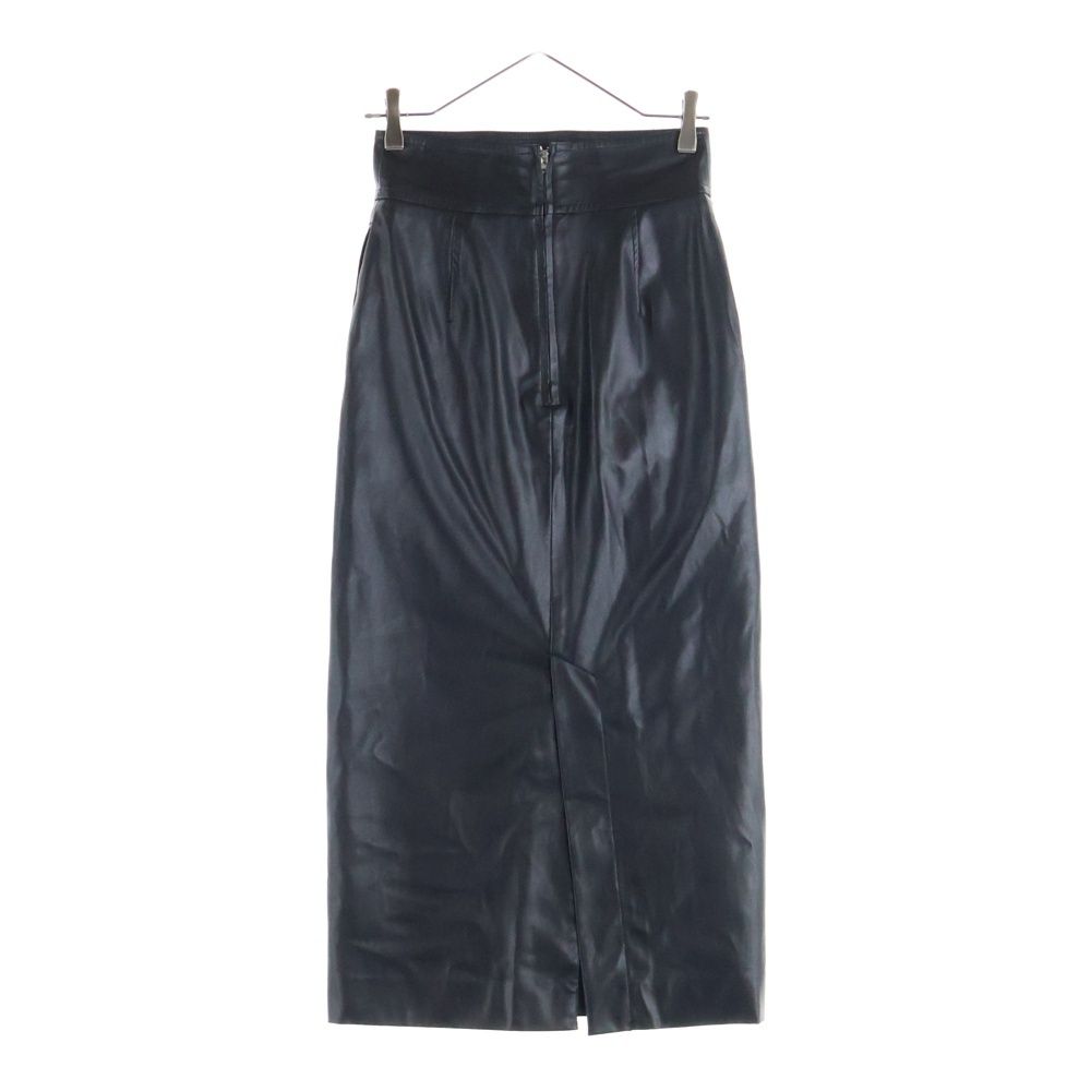 H BEAUTY&YOUTH エイチ ビューティーアンドユース 日本製 FAKE LEATHER TIGHT SKIRT フェイクレザータイトスカート 1624-299-3574 S ブラック ボトムス【中古】【H BEAUTY&YOUTH】 H BEAUTY&YOUTH エイチ ビューティーアンドユース 日本製 FAKE LEATHER