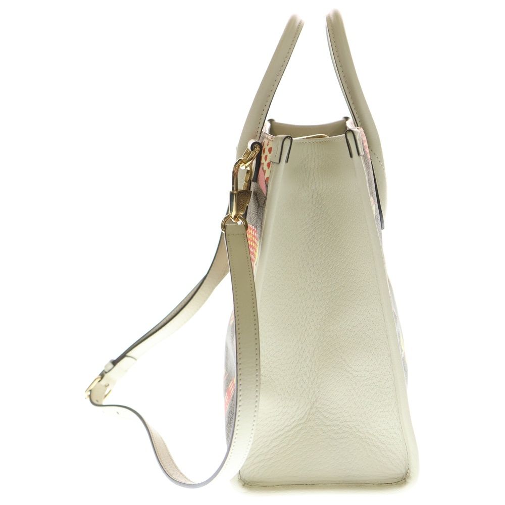 GUCCI (グッチ) GGレポム× GGスプリームキャンバス 2WAYハンドバッグ 