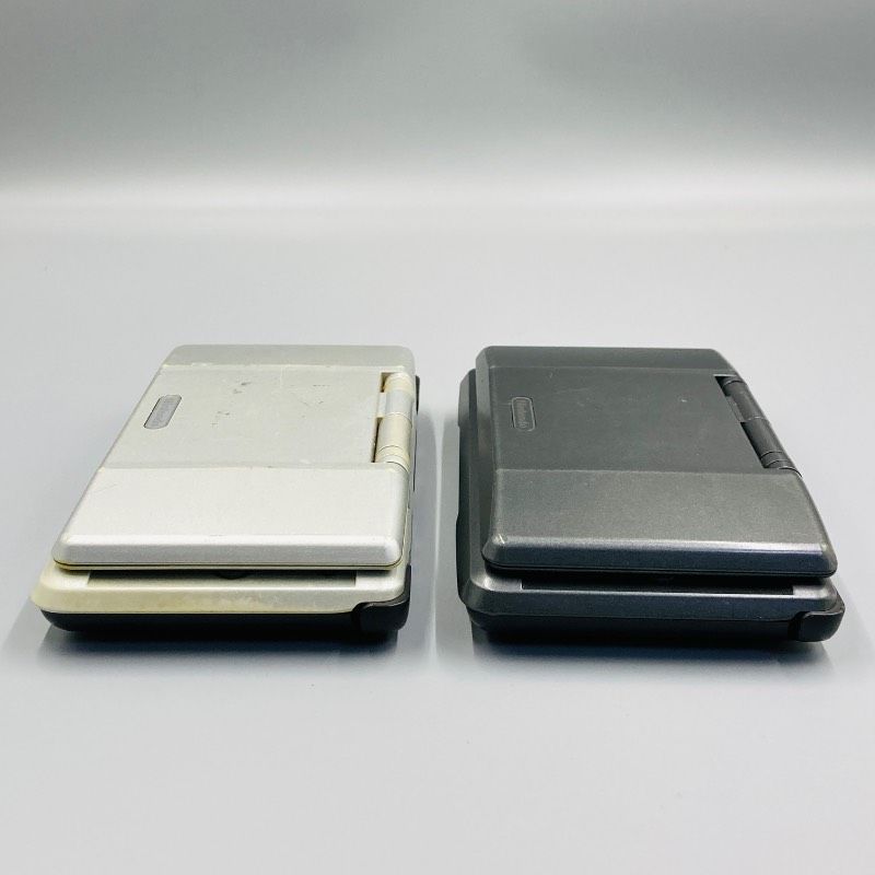 ジャンク品】【2台セット】初代 ニンテンドーDS本体 NTR-001 プラチナ