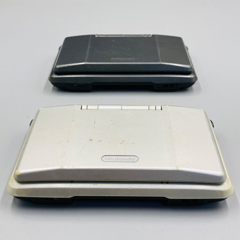 ニンテンドーDS 本体 ジャンク品】【2台セット】初代 ニンテンドーDS本体 NTR-001 プラチナ