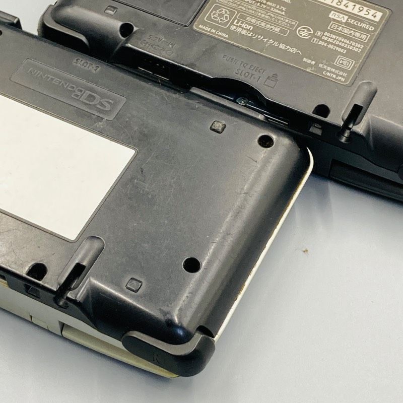 ジャンク品】【2台セット】初代 ニンテンドーDS本体 NTR-001 プラチナ