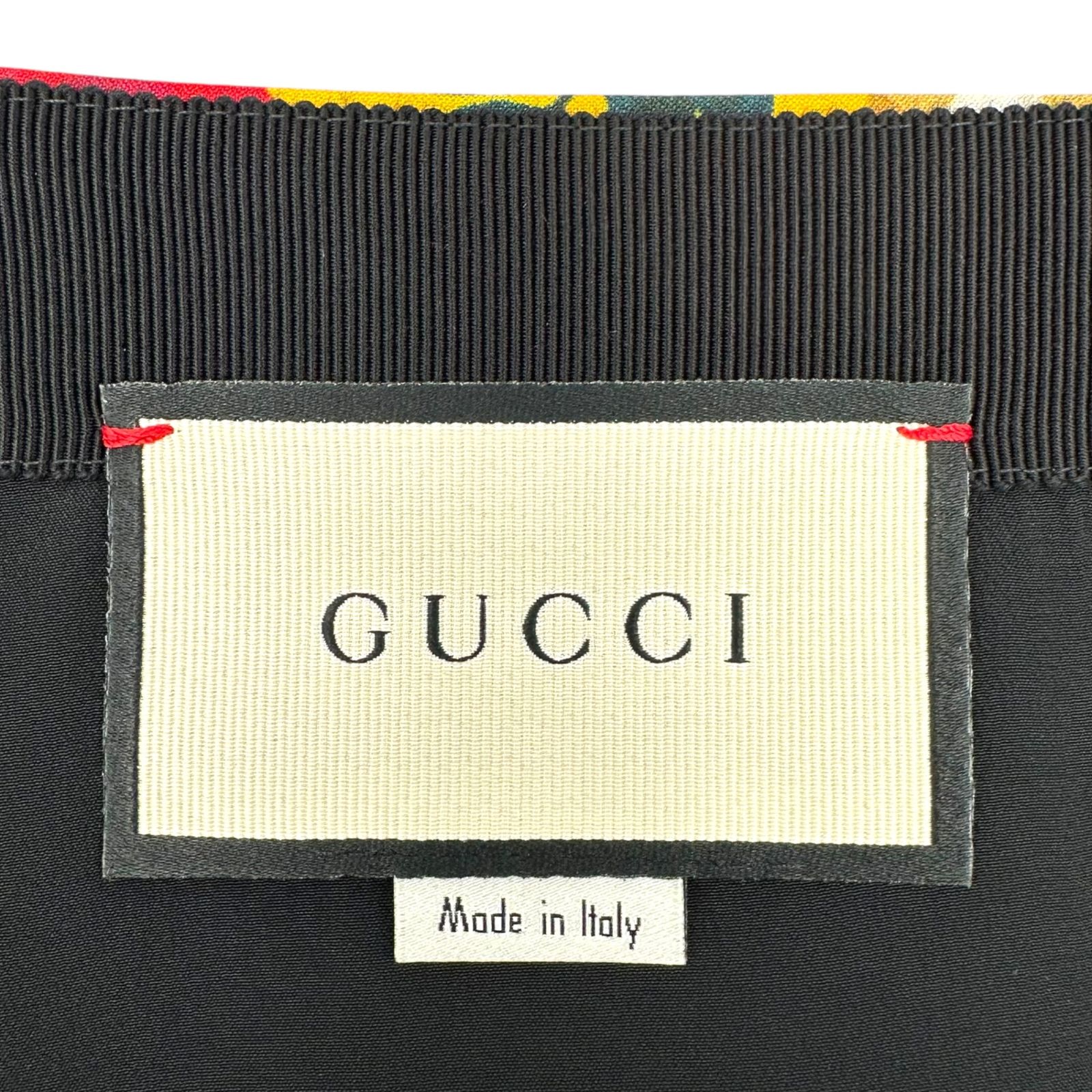 GUCCI(グッチ) 18SS Floral Print Flared Knee-Length Skirt 花柄