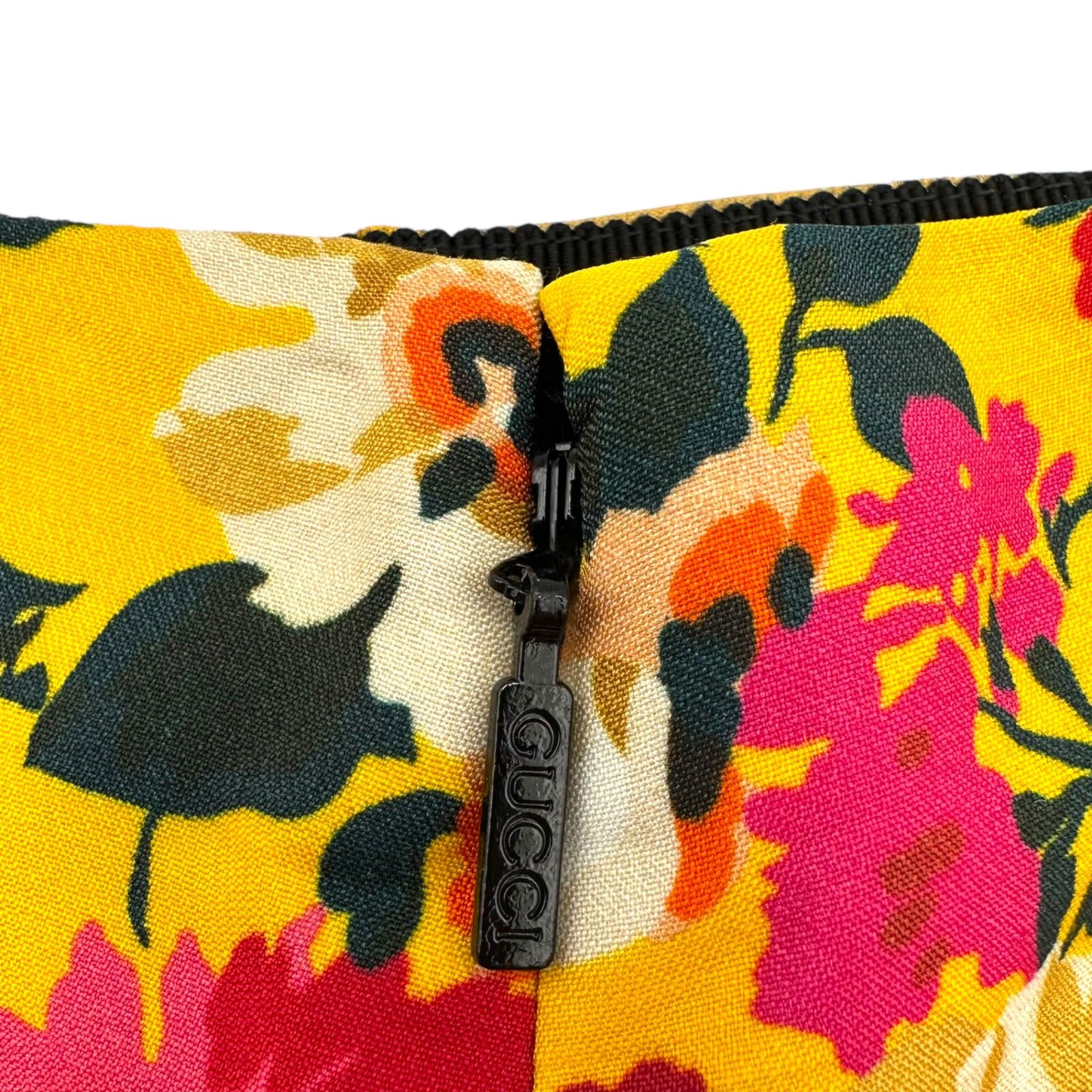 GUCCI(グッチ) 18SS Floral Print Flared Knee-Length Skirt 花柄