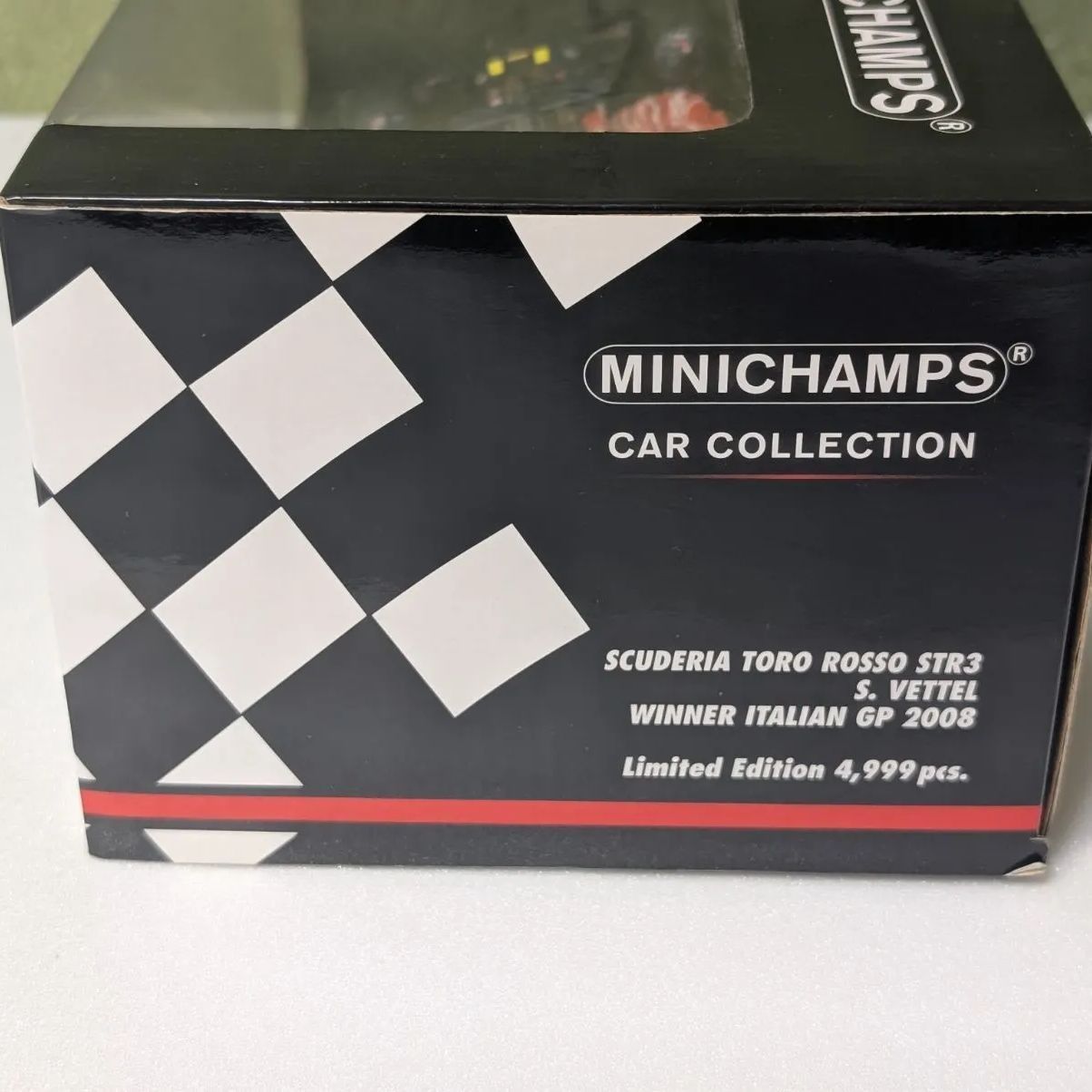初優勝モデル 1/18 ミニチャンプス トロロッソSTR3 セバスチャン
