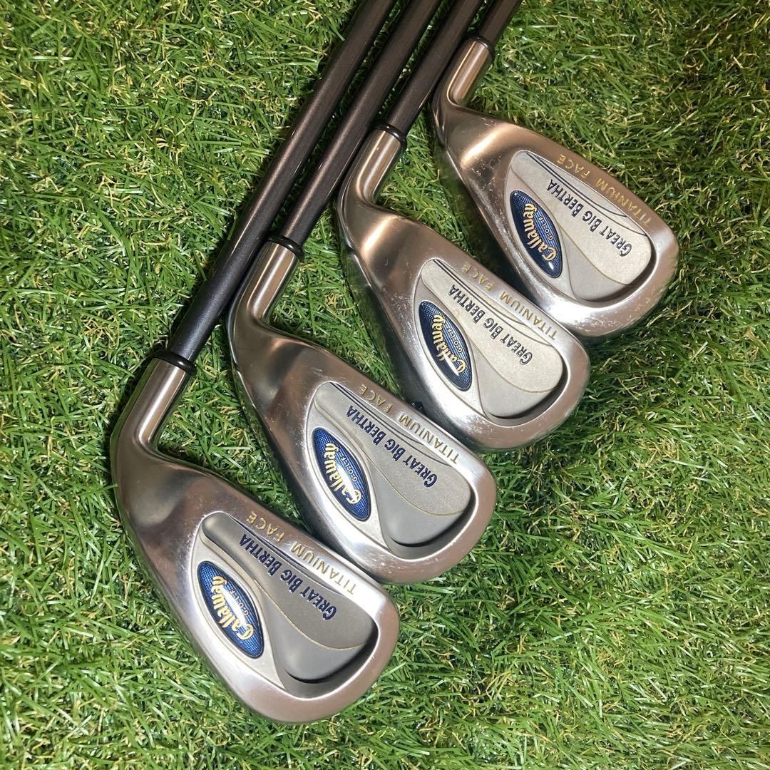 キャロウェイ グレートビッグバーサ アイアン8本GREAT BIG BERTHA 