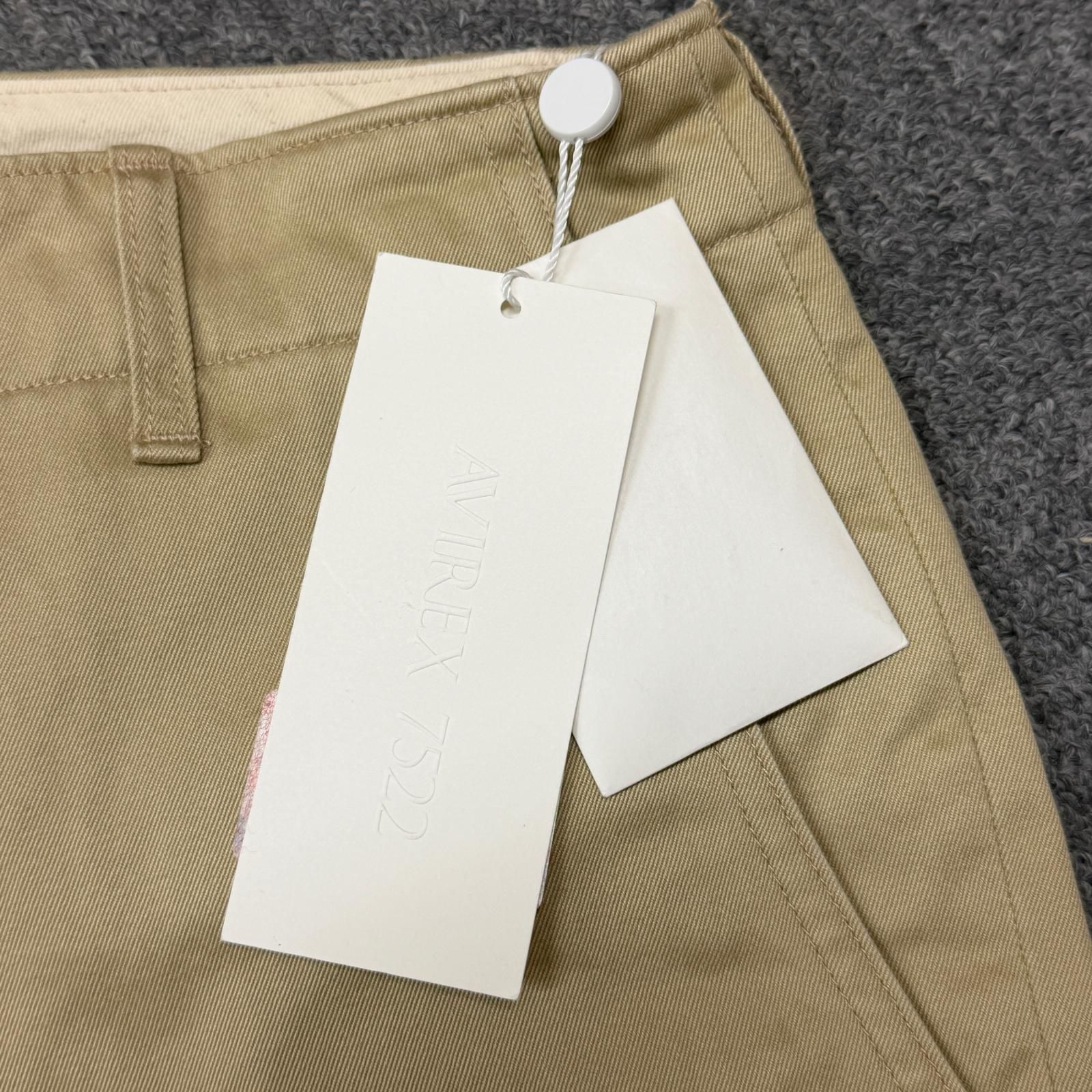 参考上代26400円 未使用 AVIREX7522 CHINO TROUSERS チノパンツ