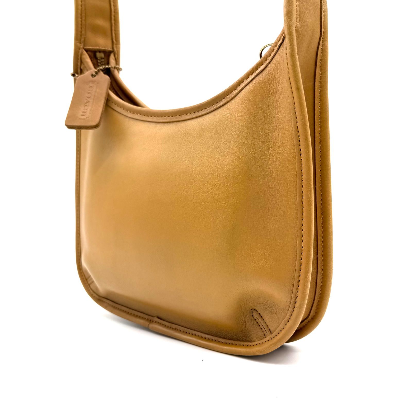 良品】OLDCOACH y2k ergo oneshoulder bag vintage light beige 