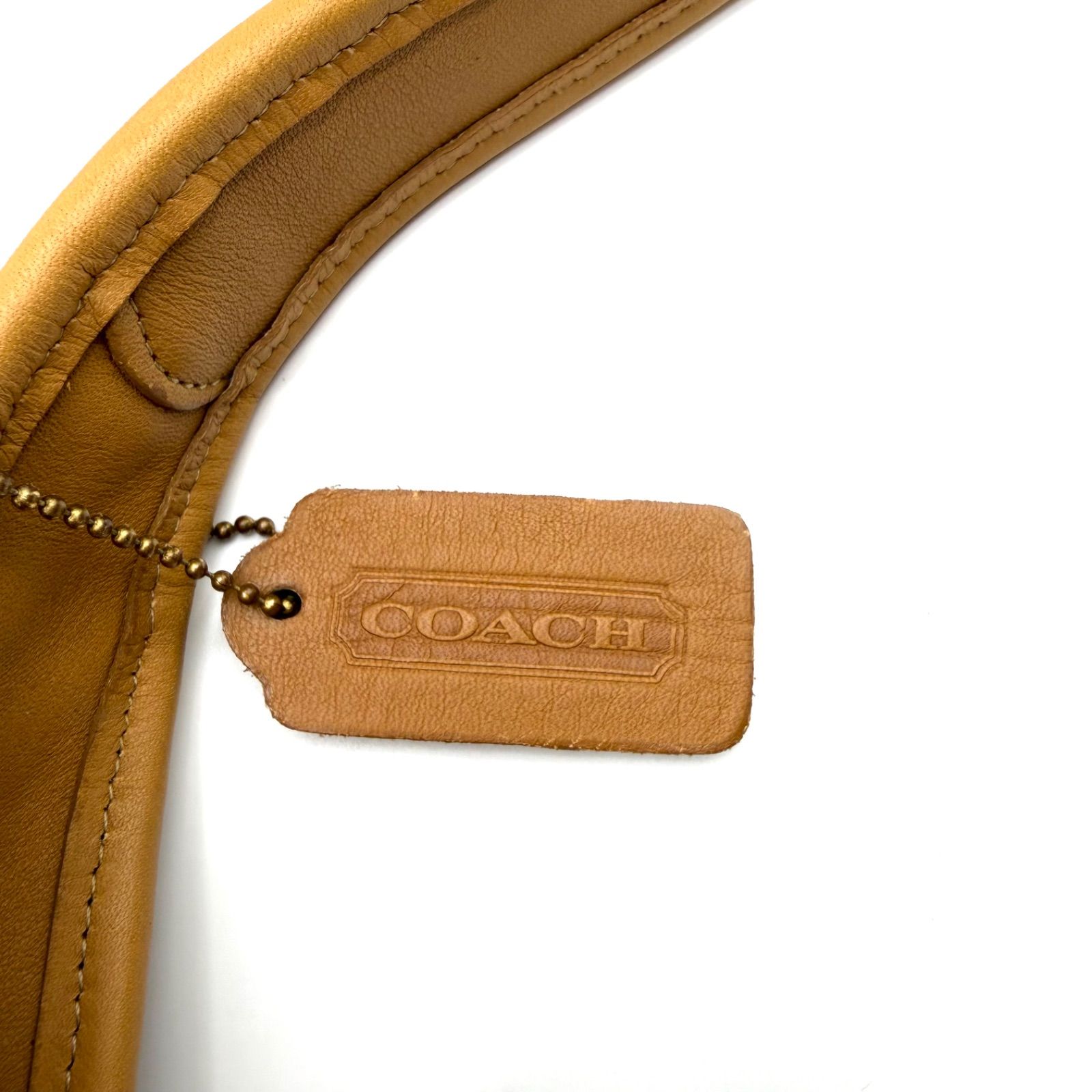 良品】OLDCOACH y2k ergo oneshoulder bag vintage light beige 