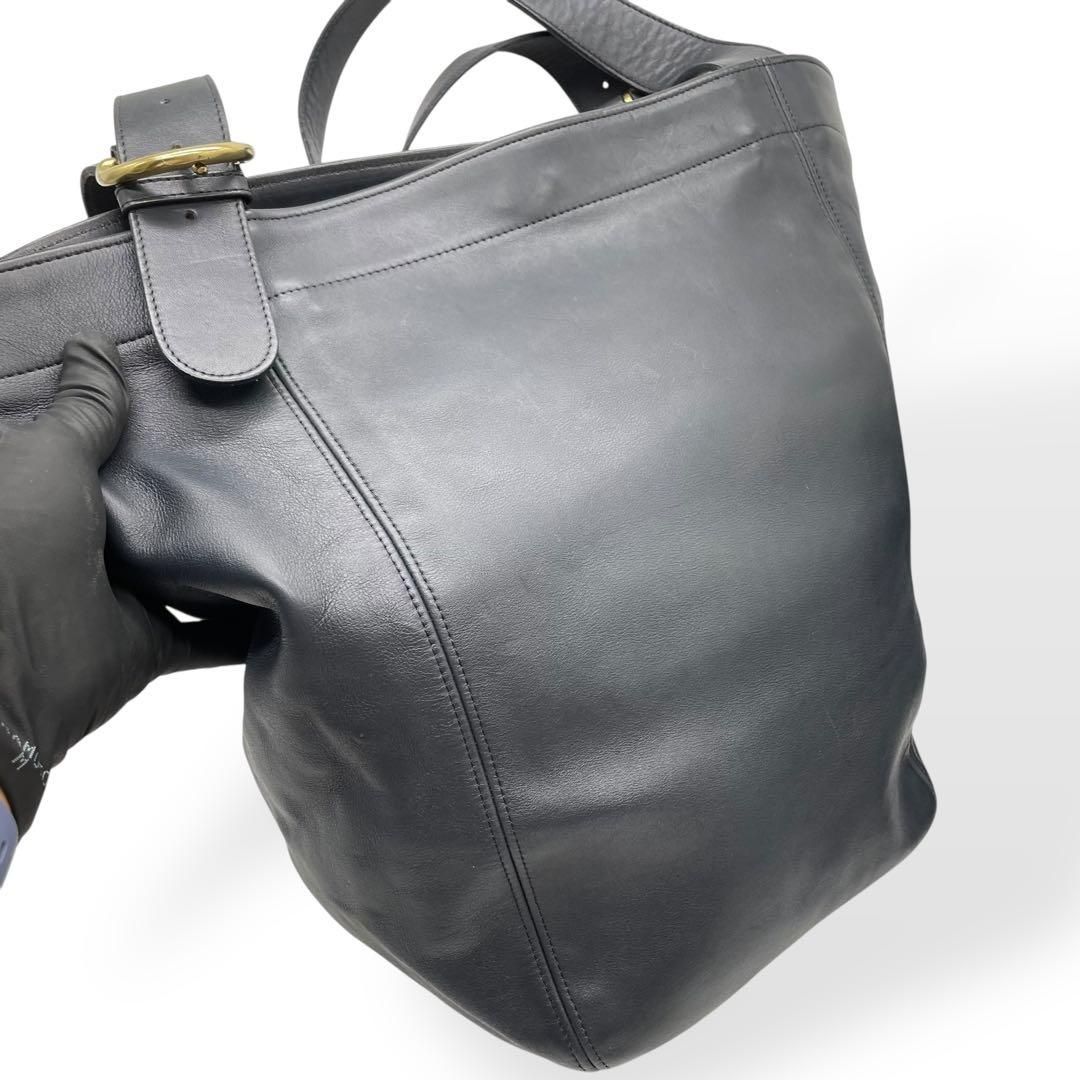 極美品 COACH オールドコーチ ハンドバッグ USA製 レザー レッド 極美 