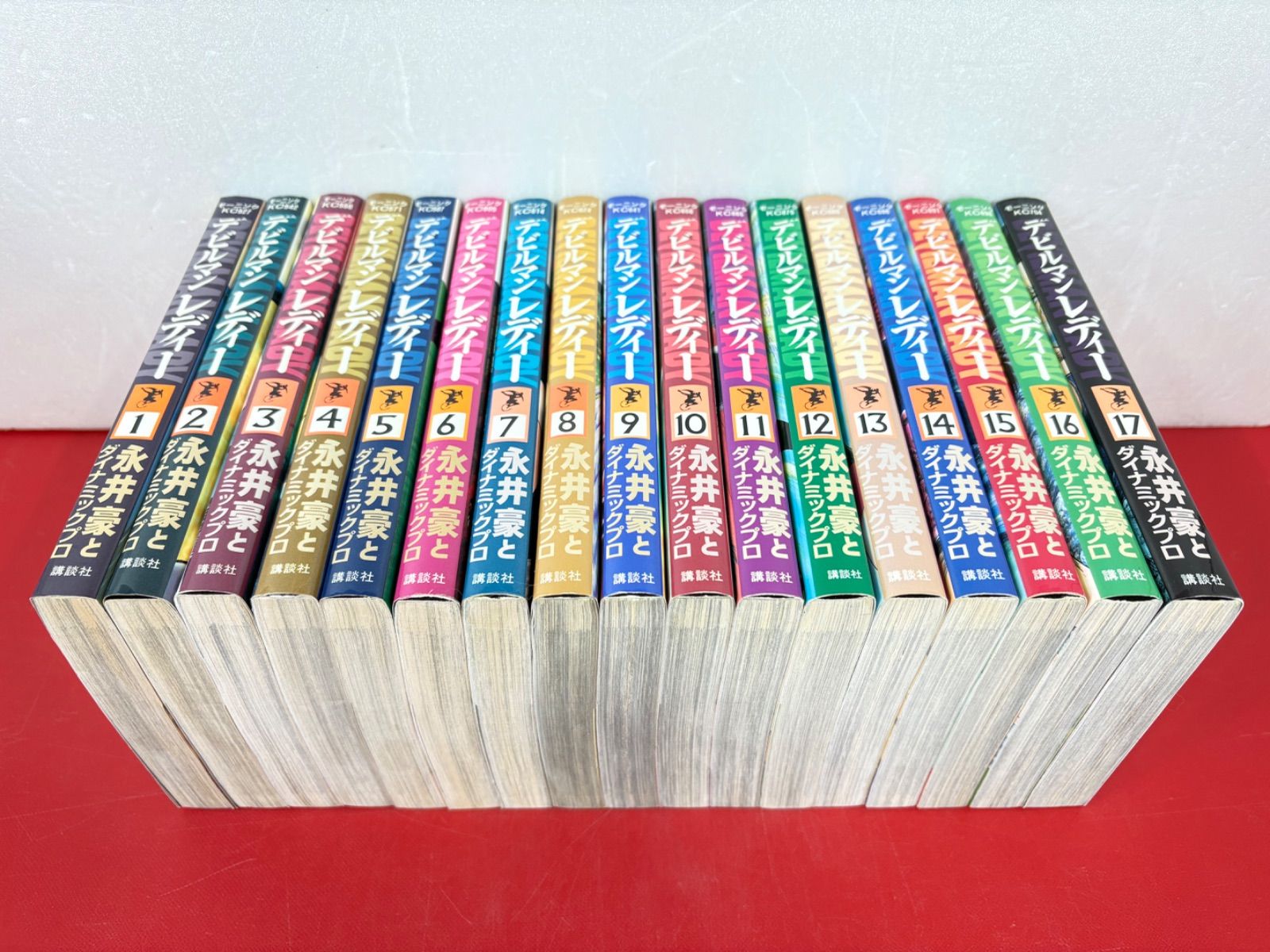 漫画コミック【デビルマンレディー 1-17巻・全巻完結セット】永井豪と