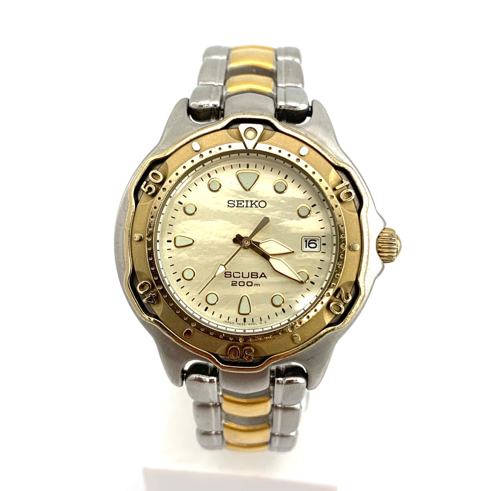 中古】SEIKO SCUBA 7N35-6030 200m 腕時計 - メルカリ