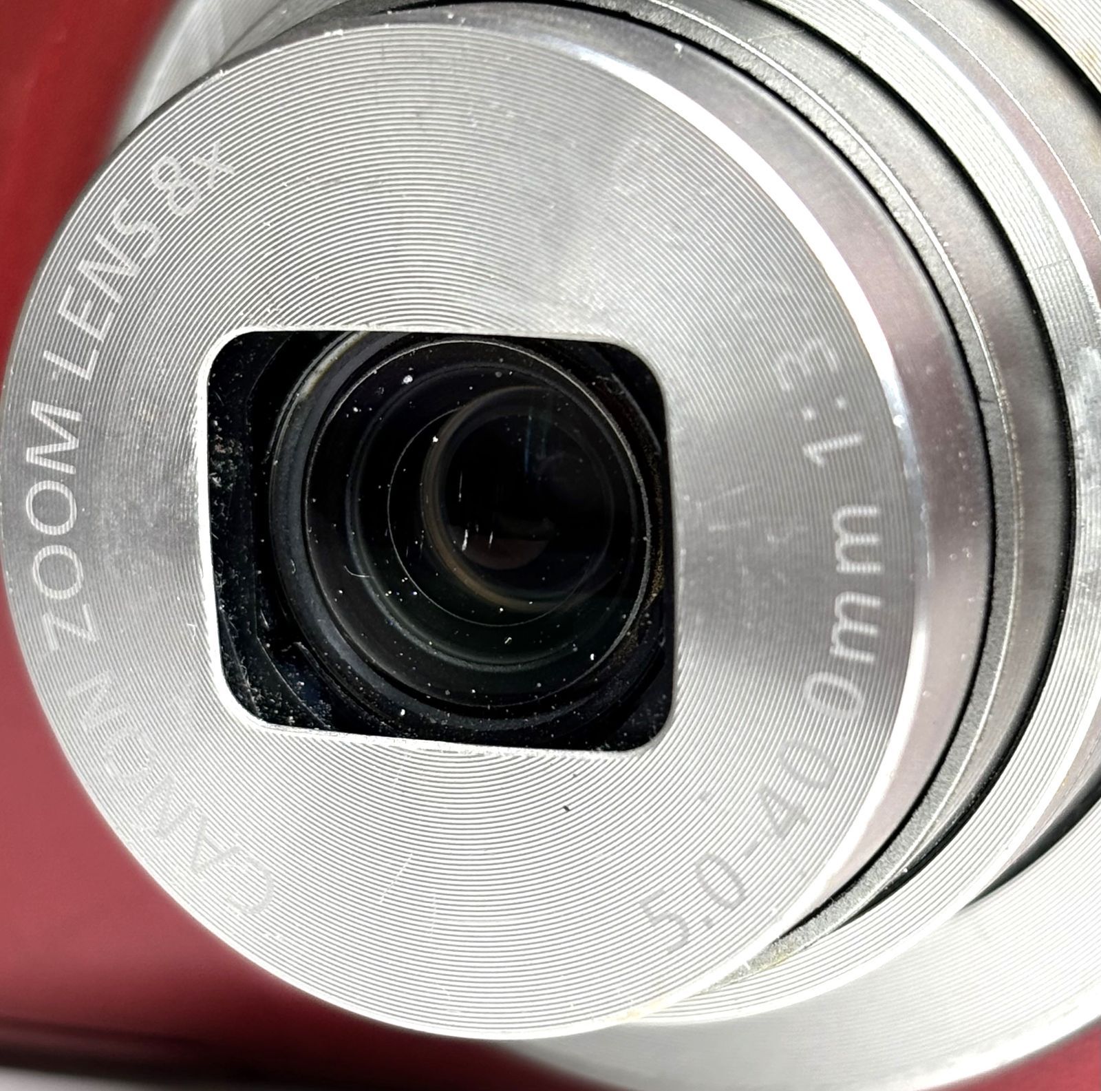 Canon IXY200 PC2333 HD 20MP 8x デジタルカメラ Red 基本動作確認済み