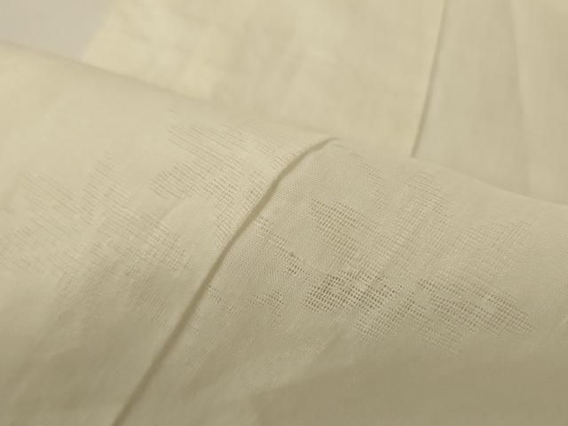 平和屋着物＊夏物 長襦袢 草花文紗 砥粉色 麻 逸品 AABG5541jd 【公式