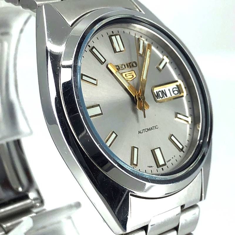 美品】SEIKO セイコー／セイコー5 7S26-3040／自動巻き／ステンレス