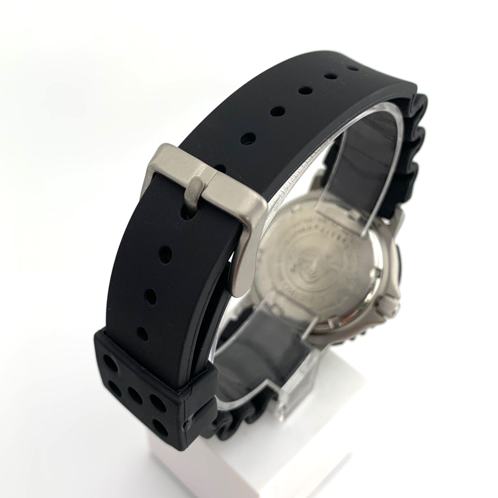 ブランド腕時計 SEIKO 腕時計 電池交換済み ダイバー 200m 5H25-6A1C