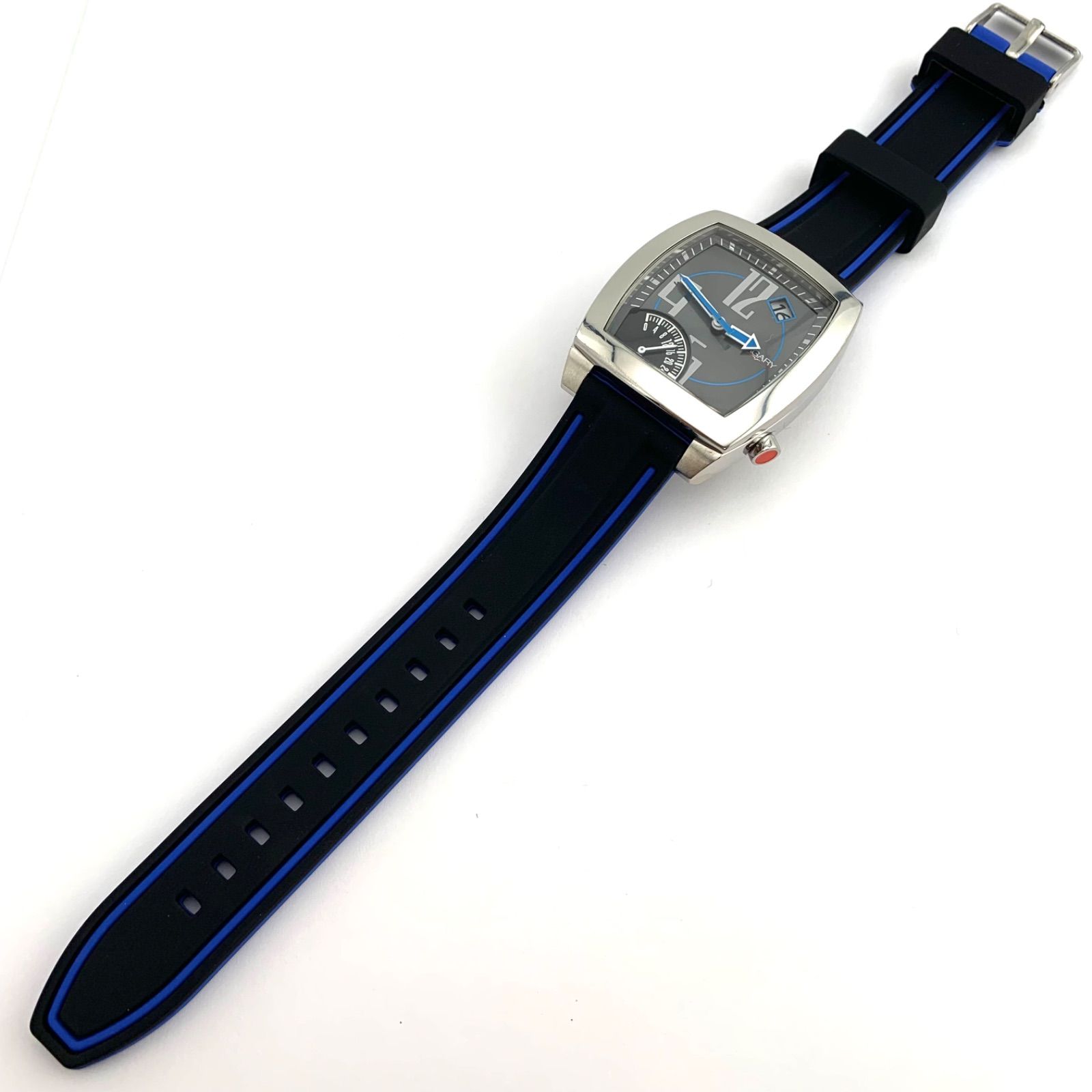 中古】VAGARY GD00-S055571 クォーツ腕時計 グレー/ブルー - メルカリ