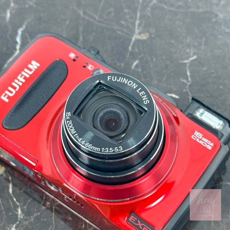 FUJIFILM FinePix F550EXR レッド コンパクトデジタルカメラ 1600万