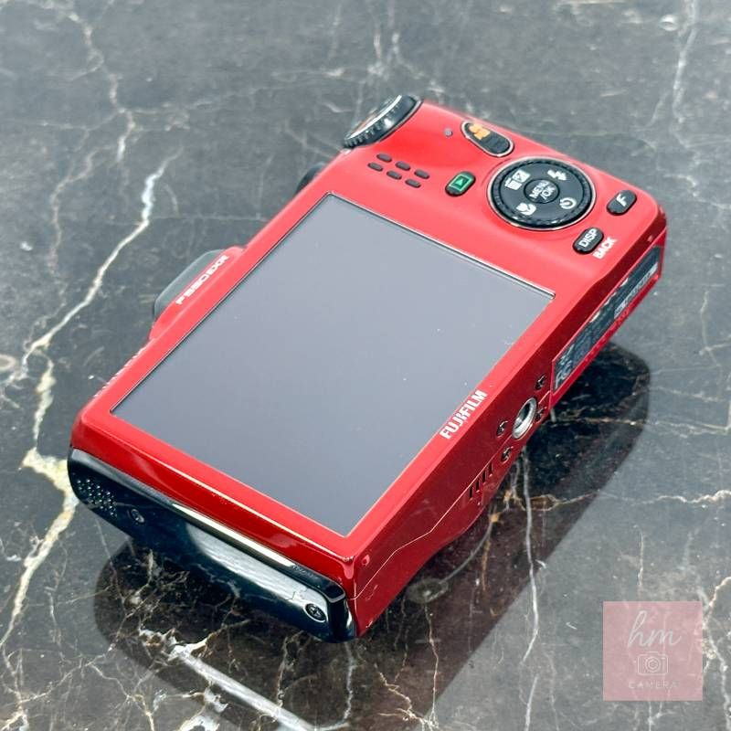 FUJIFILM FinePix F550EXR レッド コンパクトデジタルカメラ 1600万