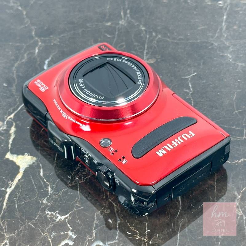 FUJIFILM FinePix F550EXR レッド コンパクトデジタルカメラ 1600万