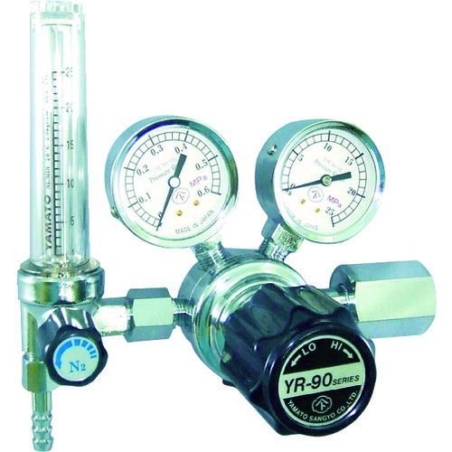 ヤマト　汎用小型圧力調整器　ＹＲ−９０Ｆ（流量計付）