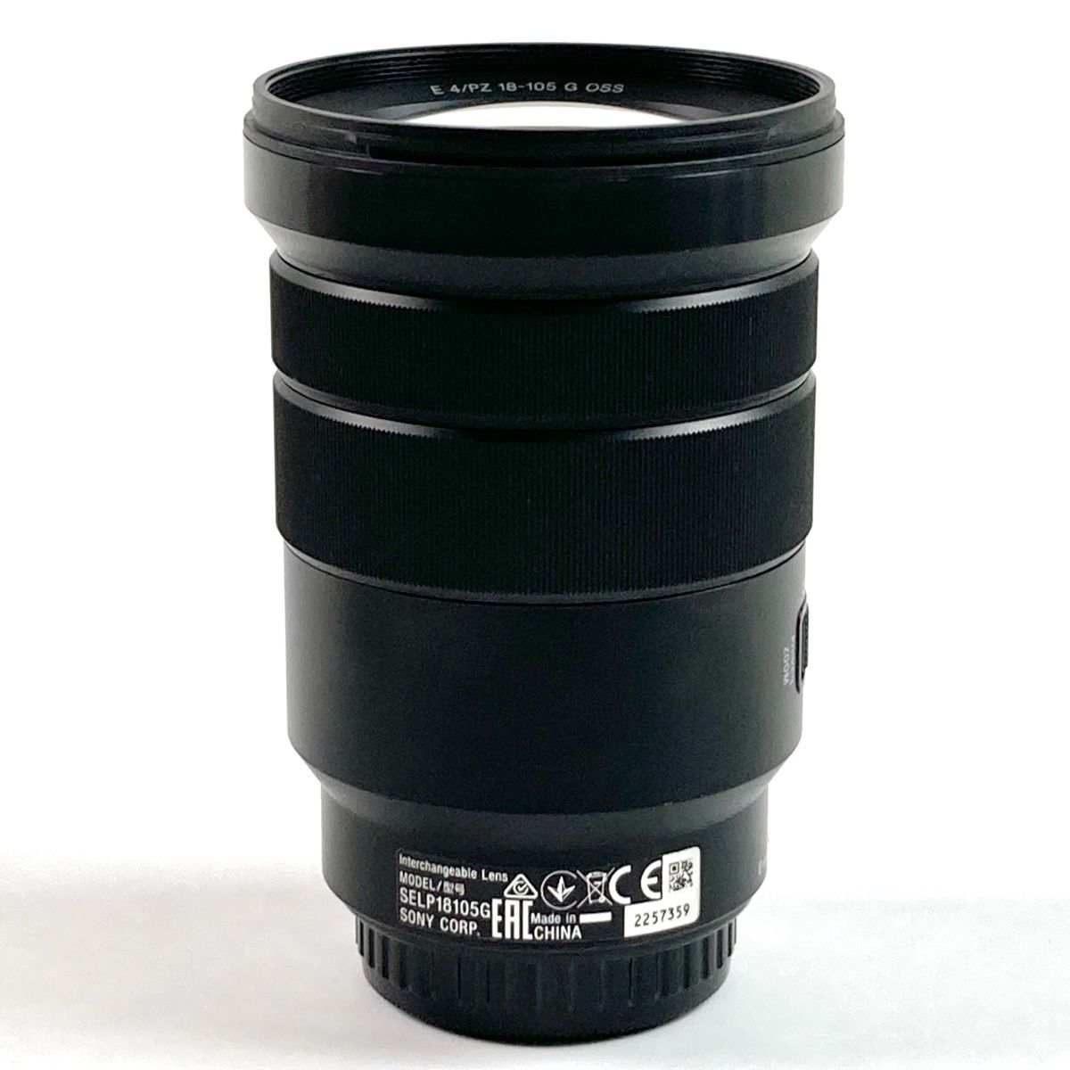 ソニー SONY E PZ 18-105mm F4 G OSS SELP18105G 一眼カメラ用レンズ 