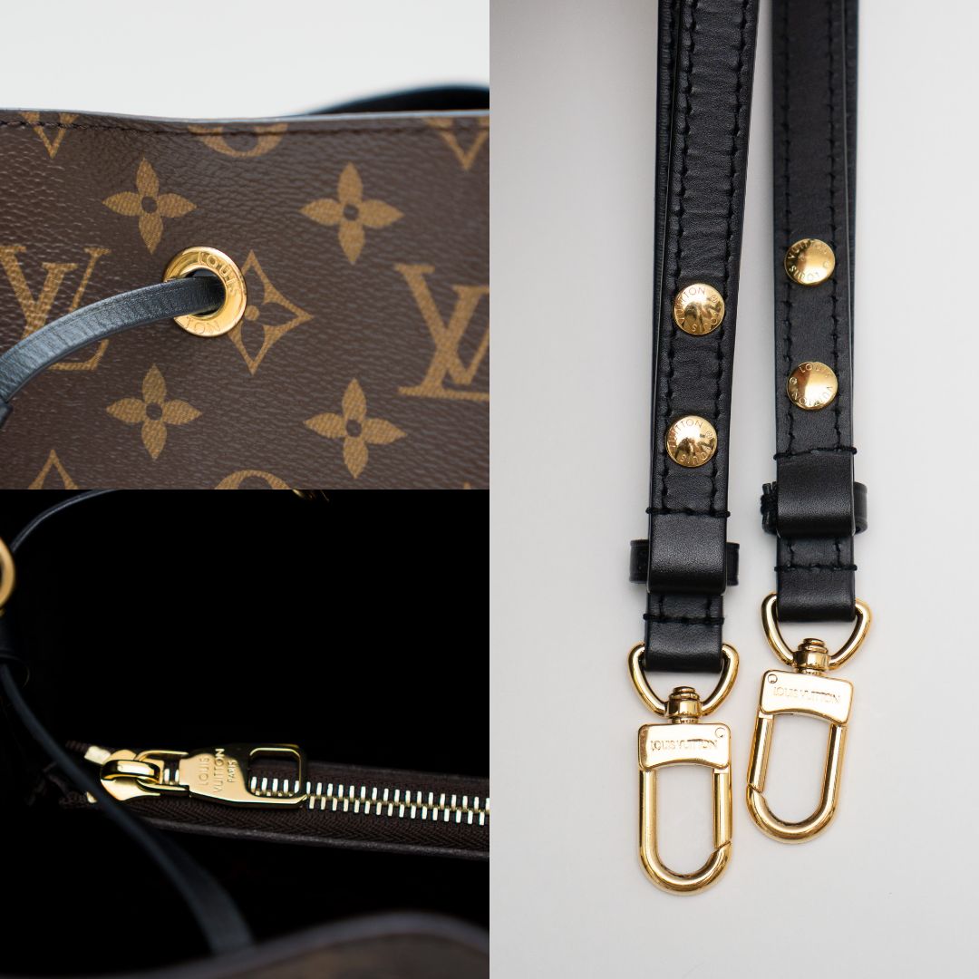 LOUIS VUITTON ルイヴィトン ネオノエ M44020 モノグラム ブラック 黒 