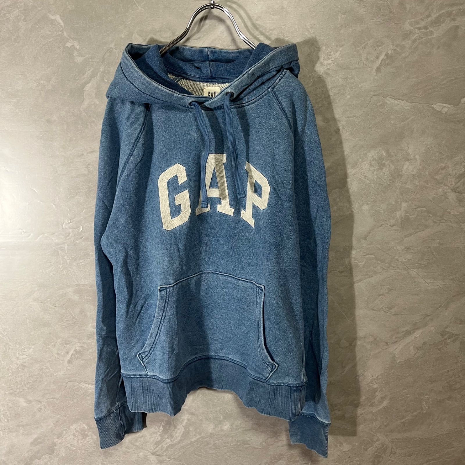 GAP ギャップ y2k 00s OLD オールド インディゴブルー デニム パーカー 