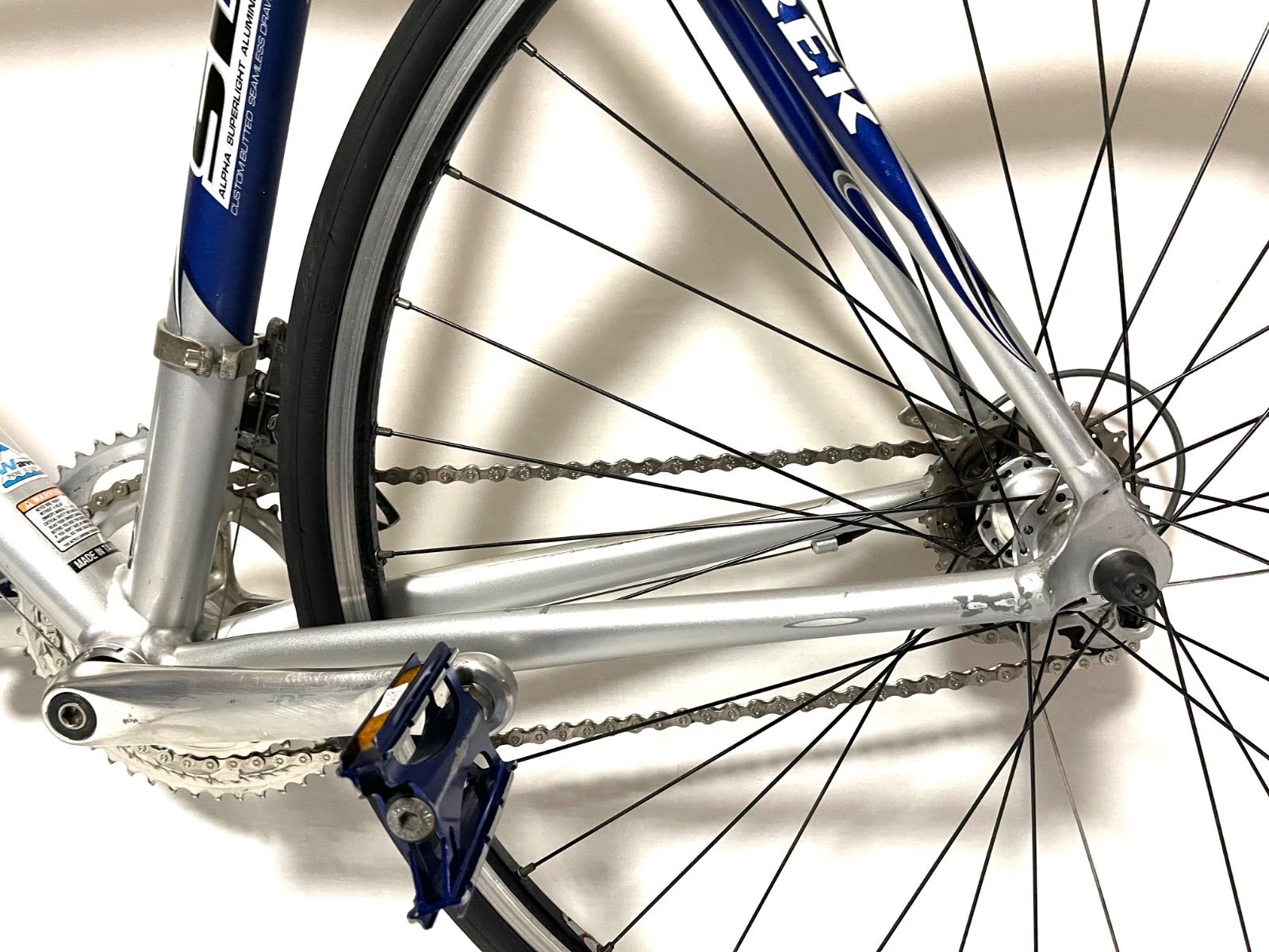 即乘】送料無料 TREK ロードバイクSL SHIMANO 18速 シルバー 楽天市場