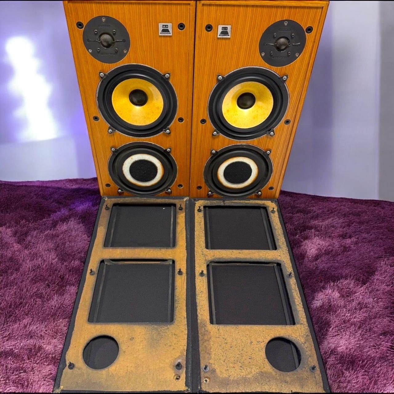 ☆超希少動作品 Celestion セレッション UL8 英国製 スピーカーペア ☆送料無料 超希少 動作品 Celestion セレッション UL8 英国製