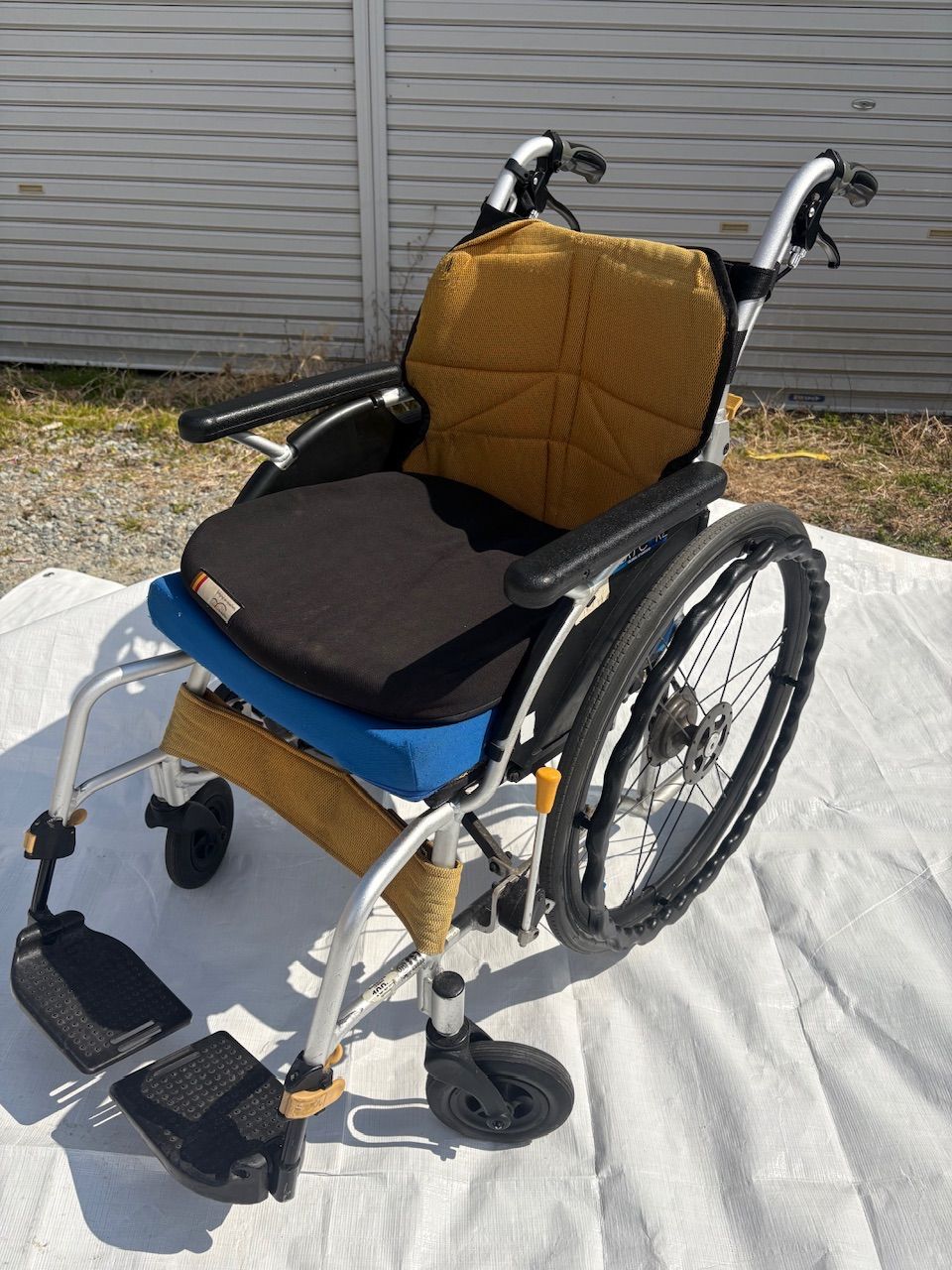 松永製作所 NEXTCORE 車椅子 2019年製 少し使用感ありますが機能性に 
