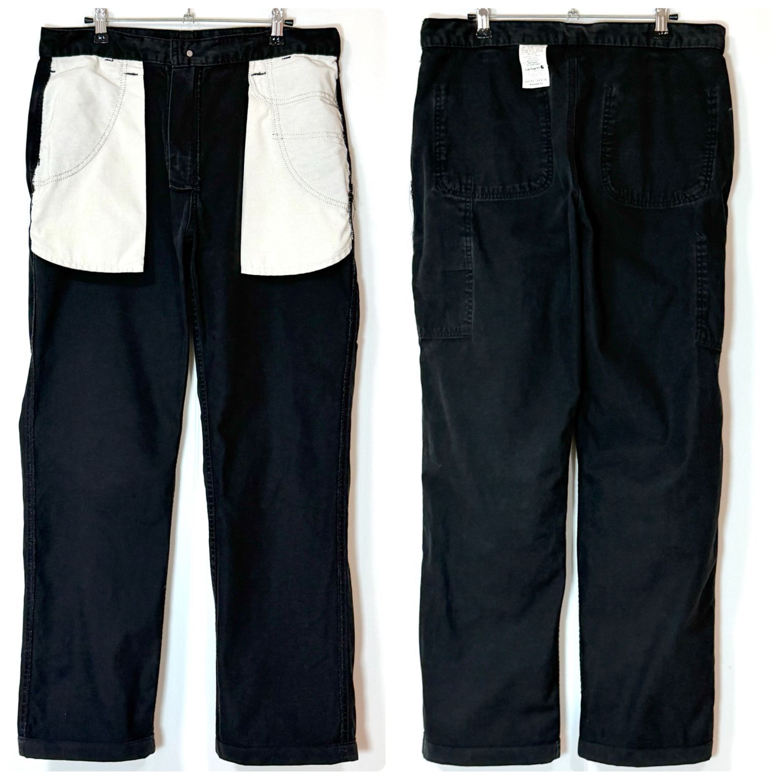 ゴールデンサイズ US企画 Carhartt カーハート B324 BLK チノクロス 