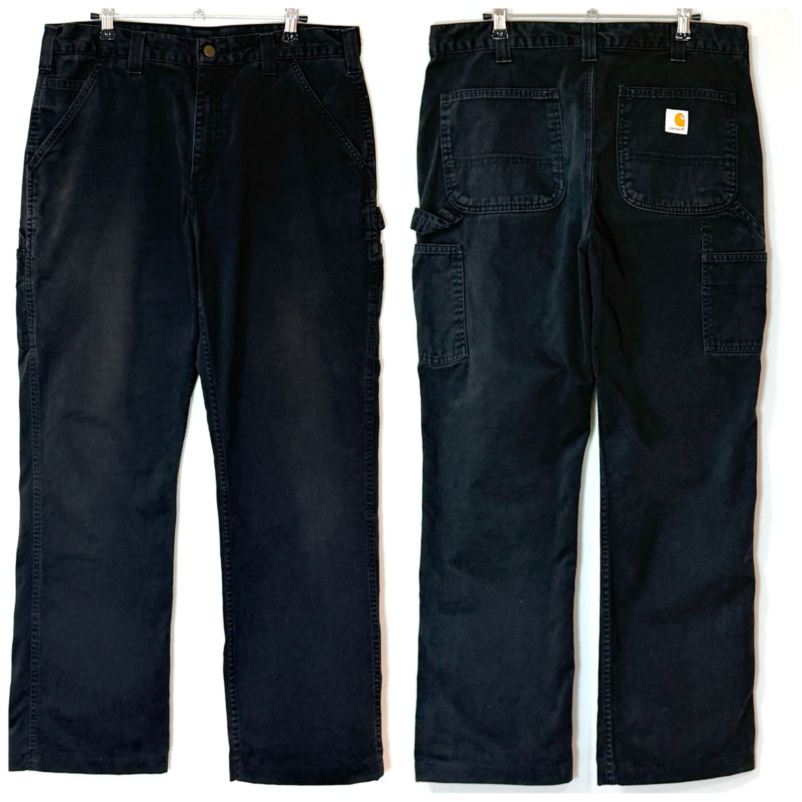 ゴールデンサイズ US企画 Carhartt カーハート B324 BLK チノクロス 