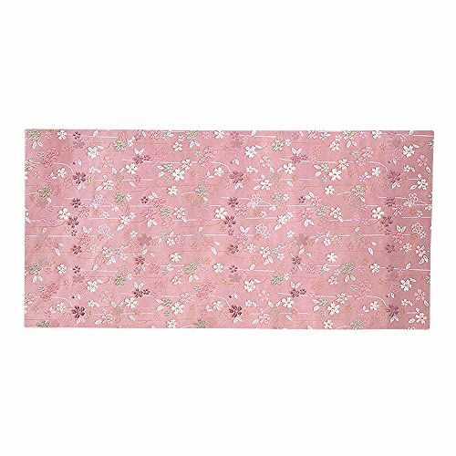 新品 経机掛け（桜柄） 防火 防炎マット 金襴 テーブルマット 縦29cm×横59cm 004.ピンク 5,948円