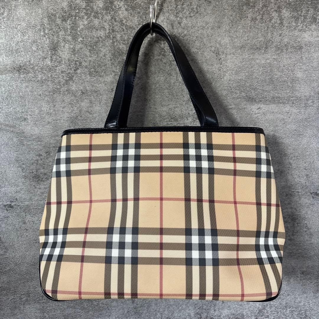 バーバリー BURBERRY LONDON トートバッグ ハンドバッグ ノバチェック