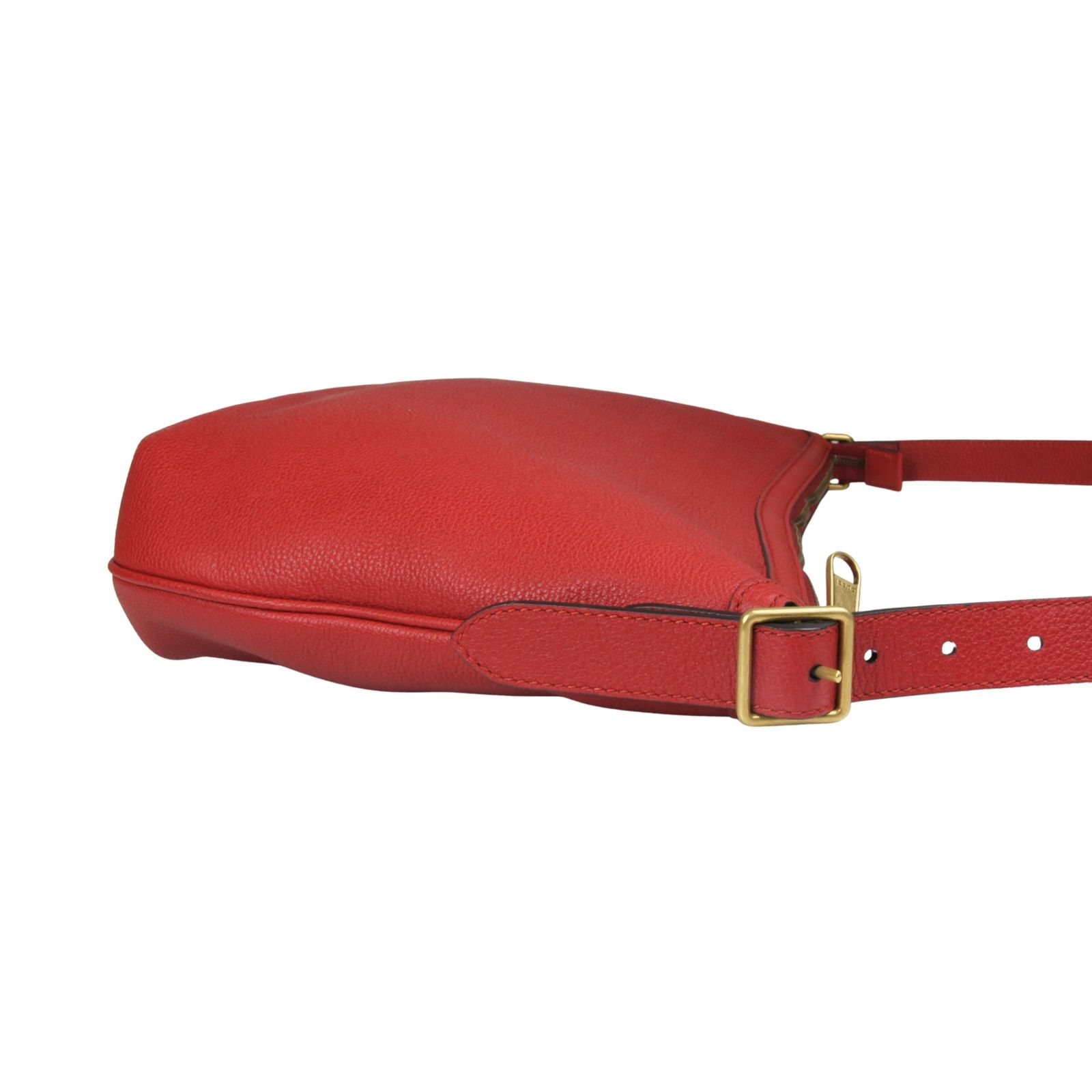 グッチ GUCCI ロゴプリント ハーフムーン ホーボーバッグ 523588