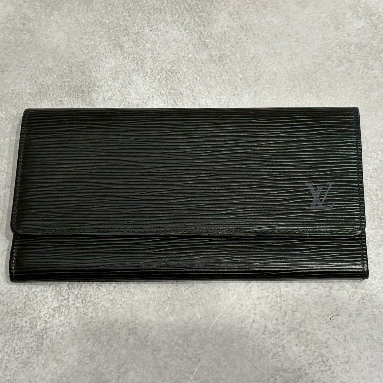 ルイヴィトン エピ メンズ長財布 黒 【公式通販】