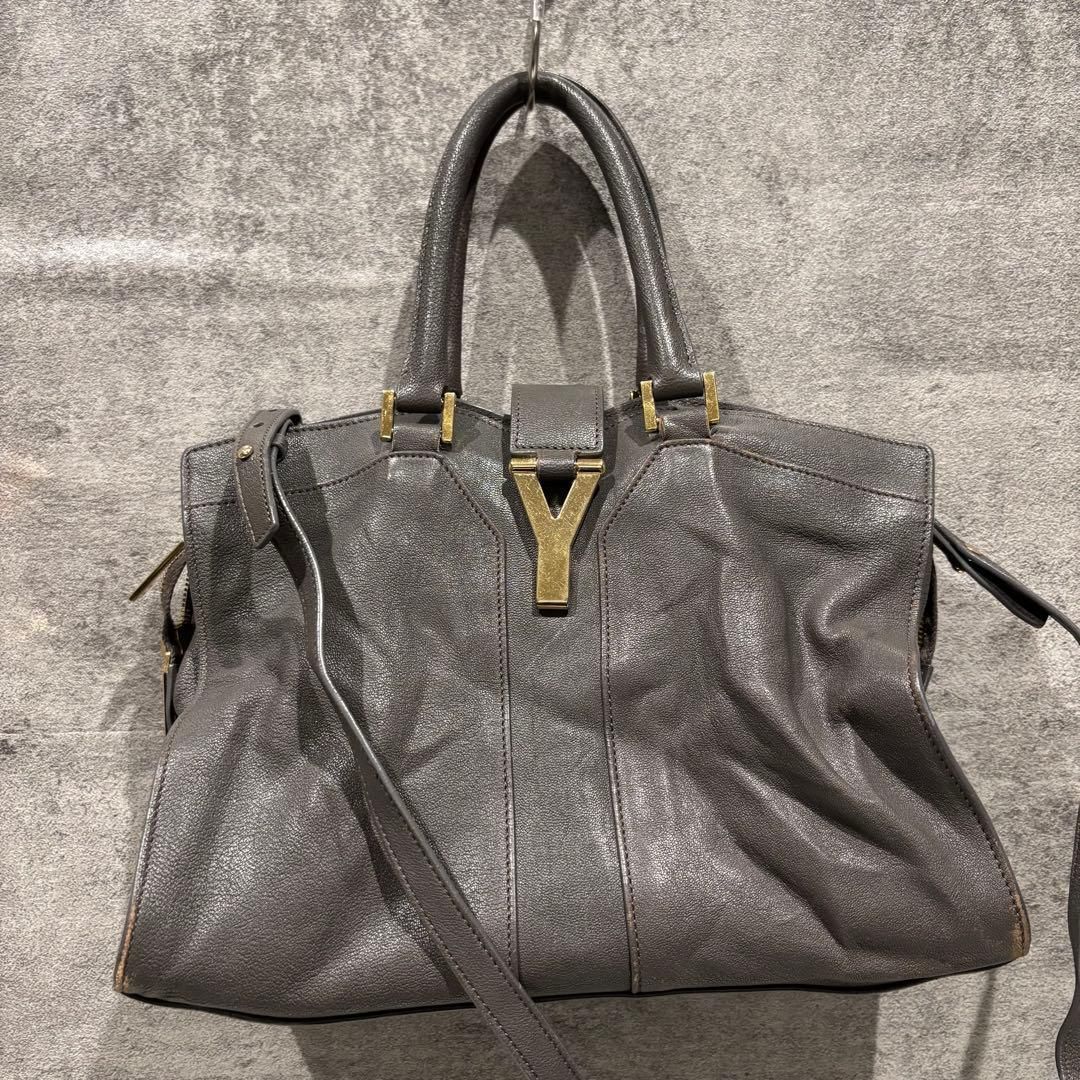Yves Saint Laurent Cabas Chic Handbag Bag Crossbody イヴ・サンローラン カバスシック ハンドバッグ ショルダーバッグ クロスボディ