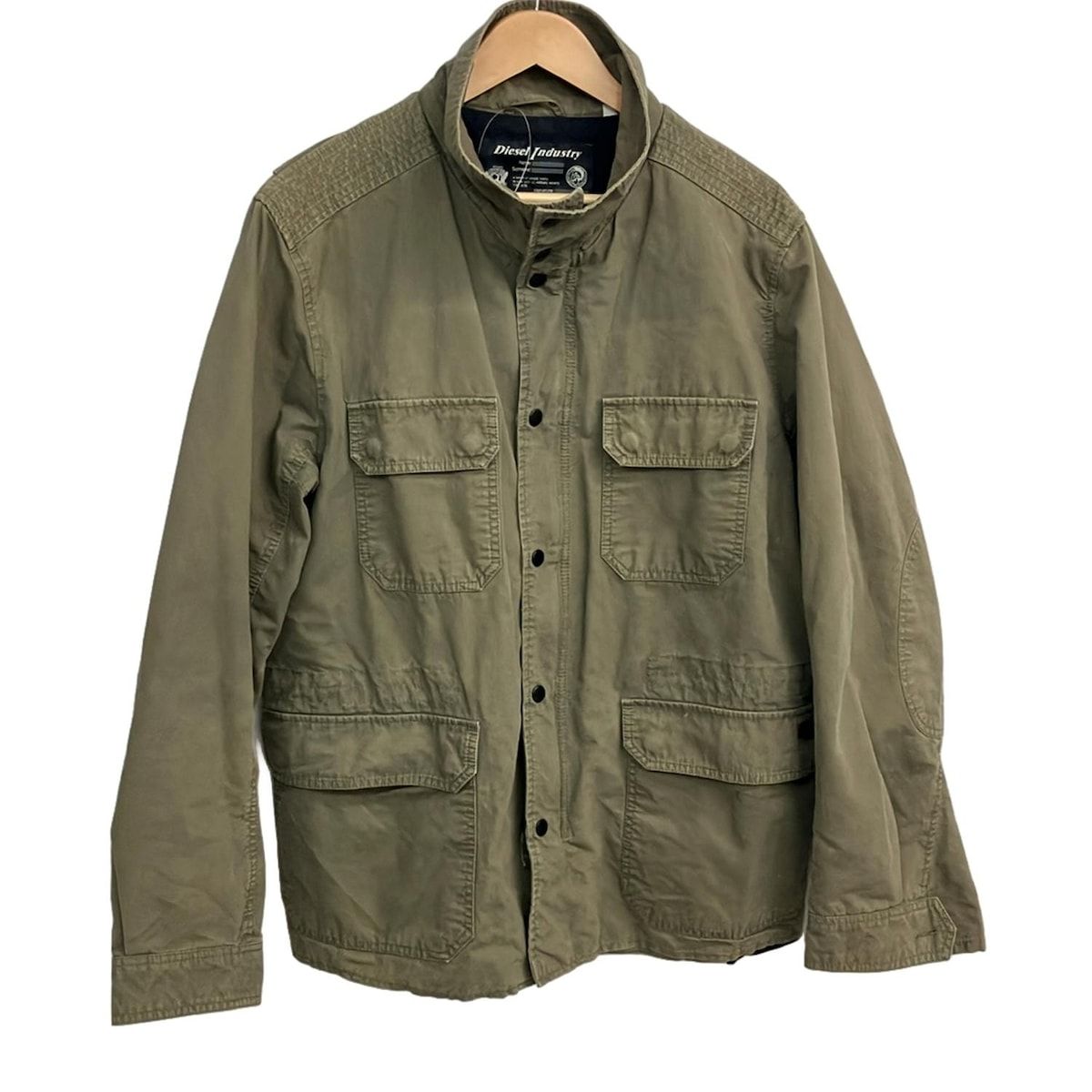 DIESEL(ディーゼル) コート サイズXL メンズ - カーキ Industry/長袖 