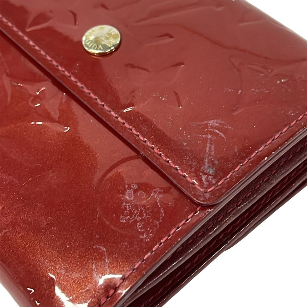 LOUIS VUITTON(ルイヴィトン) Wホック財布 モノグラムヴェルニ LOUIS VUITTON(ルイヴィトン) Wホック財布 モノグラムヴェルニ