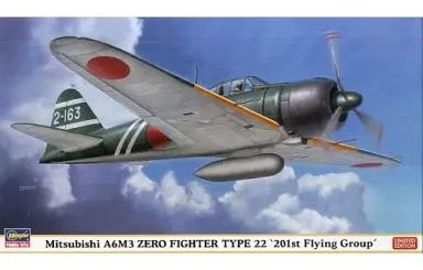 【】プラモデル 1/48 三菱 A6M3 零式艦上戦闘機 22型 第201航空隊